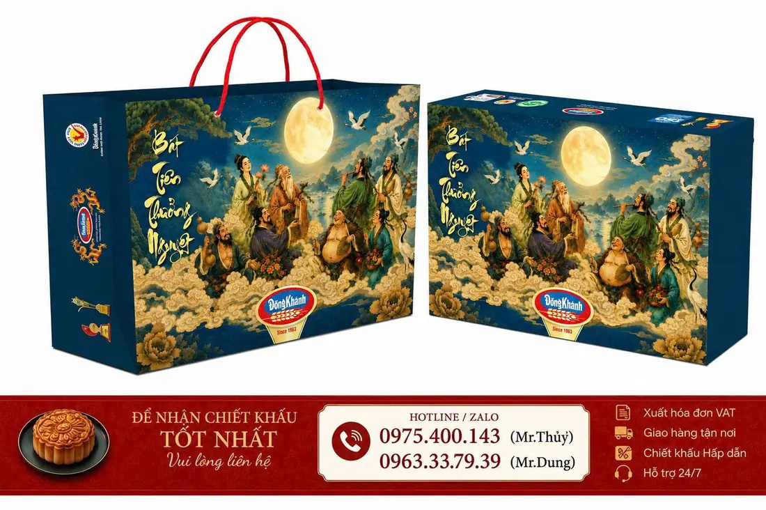 Nhóm bánh đặc biệt cao cấp trong bảng giá bánh trung thu Đồng Khánh 2026