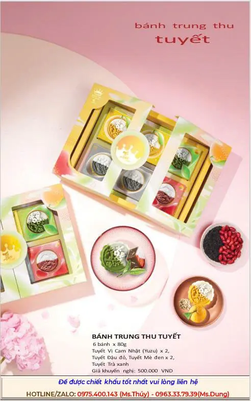 Catalogue bánh trung thu Kinh Đô 2026 trang 3