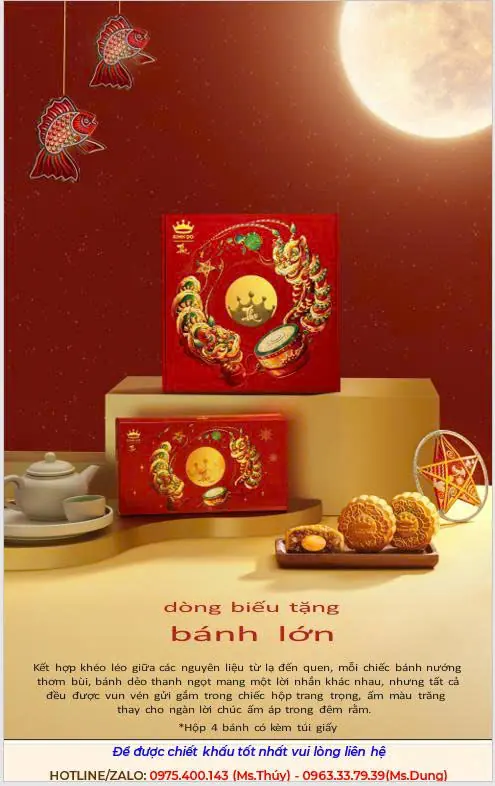 Catalogue bánh trung thu Kinh Đô 2026 trang 4