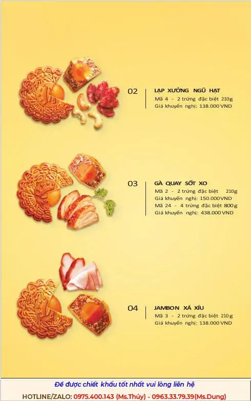 Catalogue bánh trung thu Kinh Đô 2026 trang 4