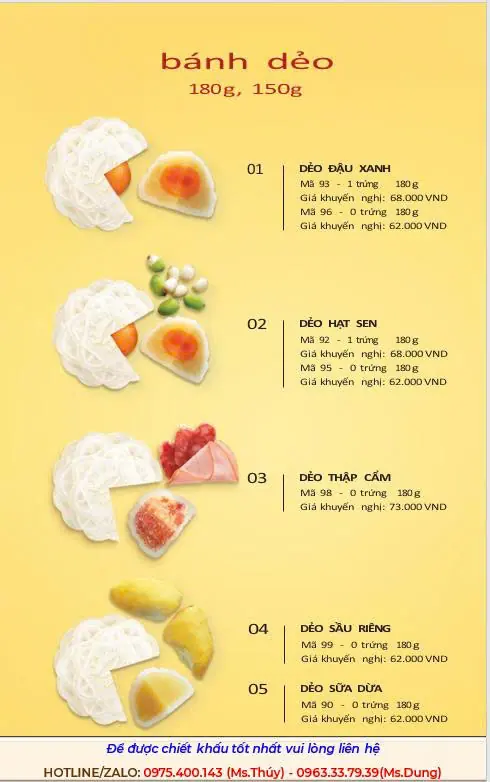 Catalogue bánh trung thu Kinh Đô 2026 trang 1