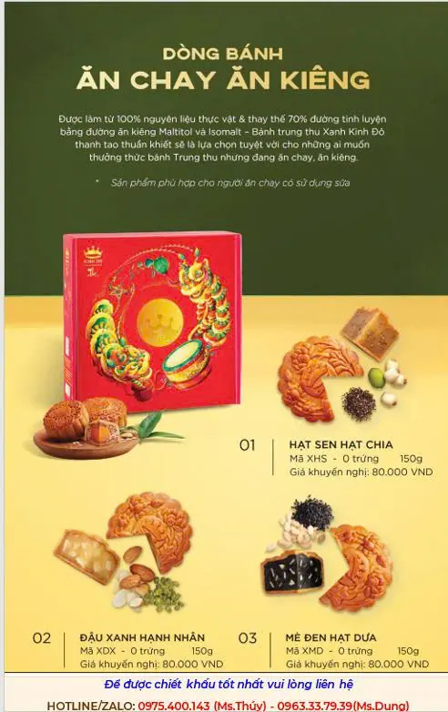 Catalogue bánh trung thu Kinh Đô 2026 trang 5