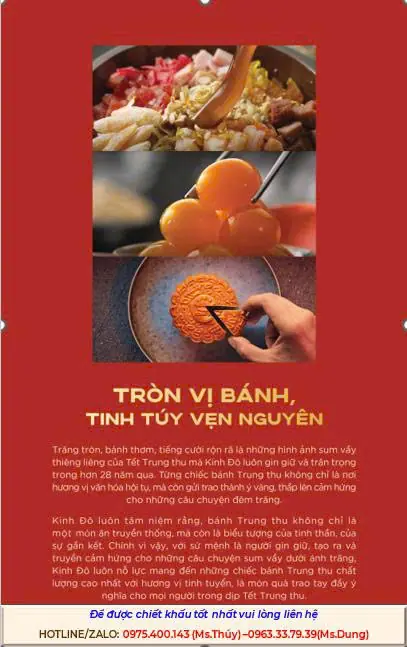 Catalogue bánh trung thu Kinh Đô 2026 trang 3