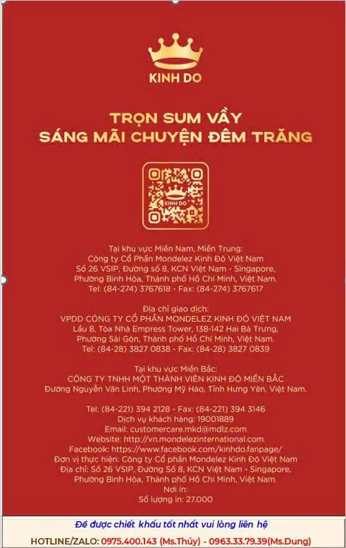 Catalogue bánh trung thu Kinh Đô 2026 trang 5